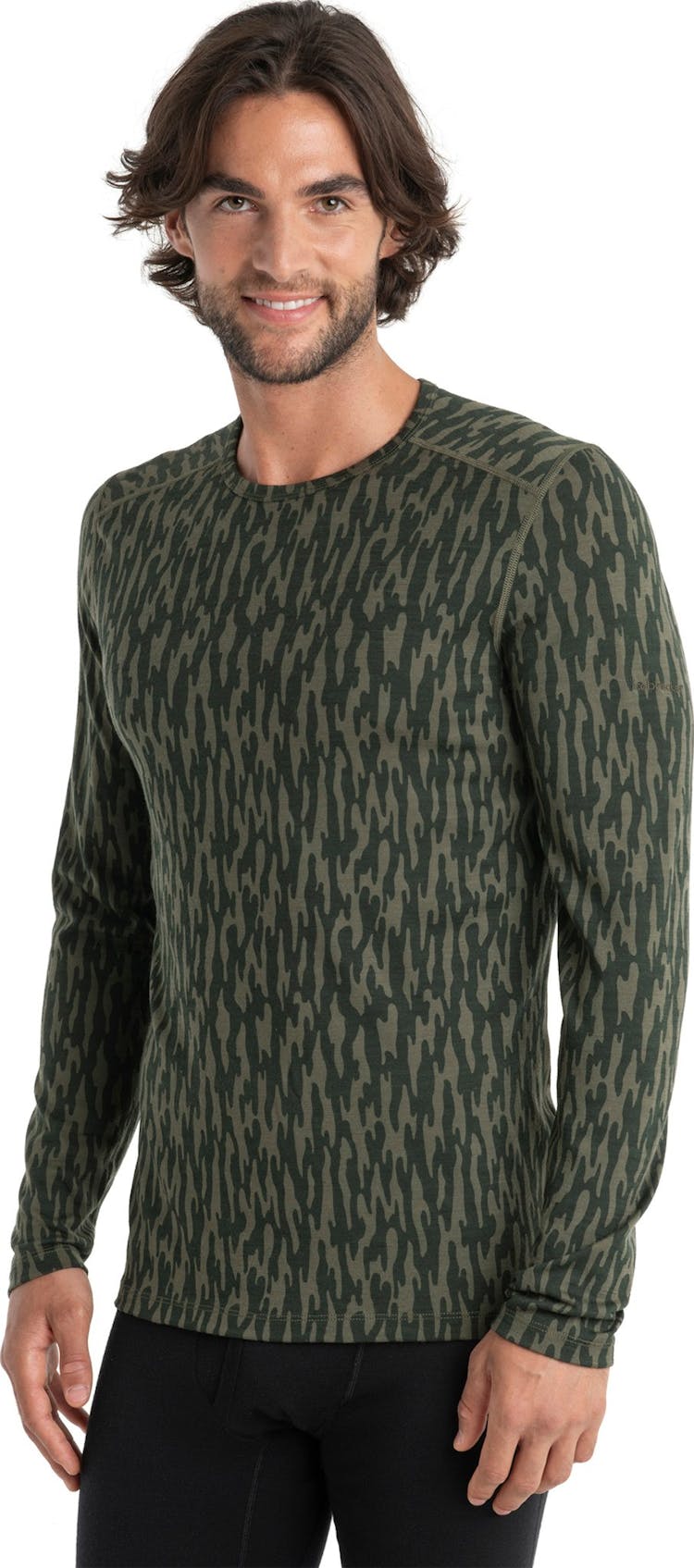 Product gallery image number 4 for product 200 Oasis Glacial Flow Merino Long Sleeve Thermal Top - Men's 