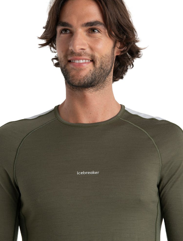 Product gallery image number 2 for product 200 ZoneKnit Long Sleeve Crewe Base Layer Top - Men's