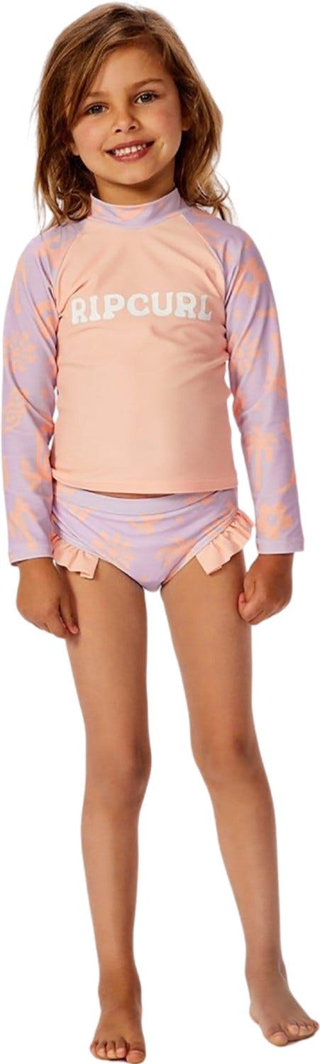 Product gallery image number 1 for product Low Tide Long Sleeve UV Swim Set - Girls