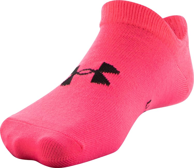 Product gallery image number 4 for product UA Essentials No Show Socks 6 Pack - Girls