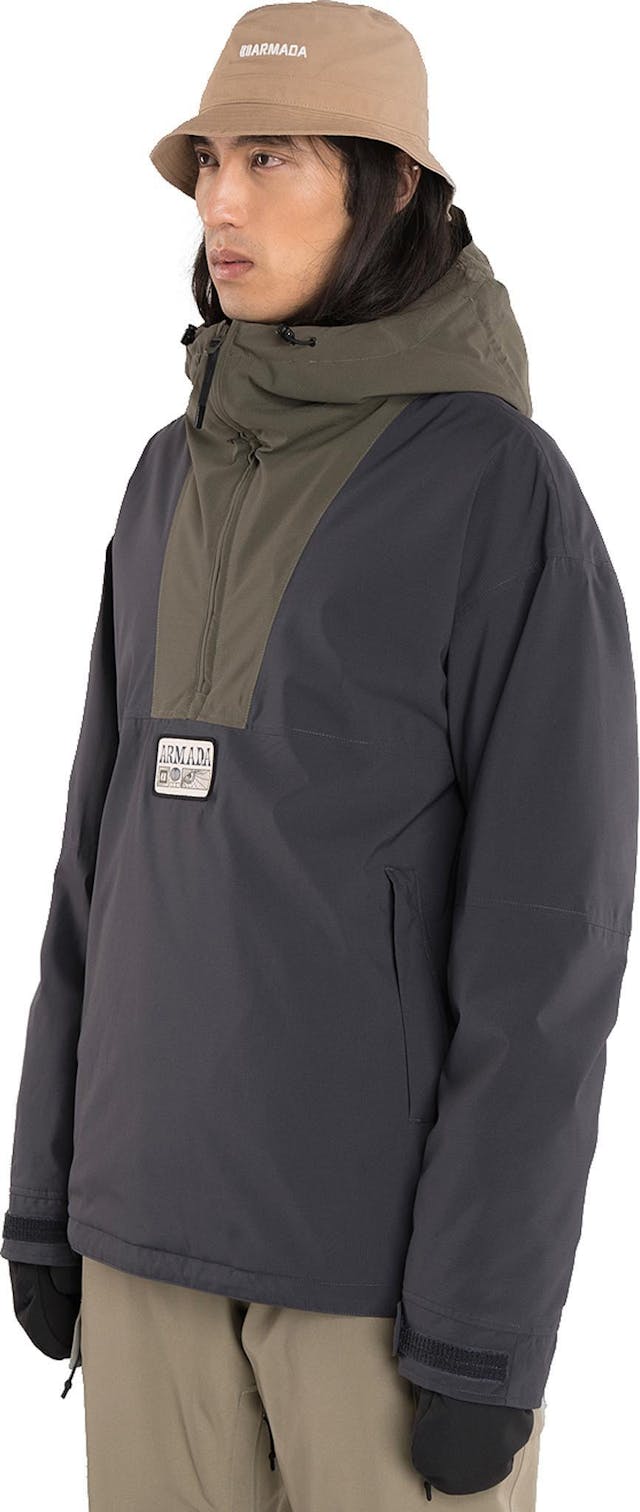 Product image for Gansett 2L Insulated Popover Hooded Jacket - Men's