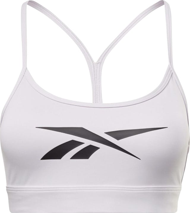 Product image for Reebok Lux Skinny Strap Medium-Support Sports Bra - Women’s
