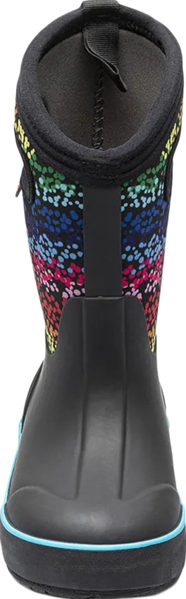 Product gallery image number 4 for product Classic II Rainbow Dots Insulated Rain Boots - Kids