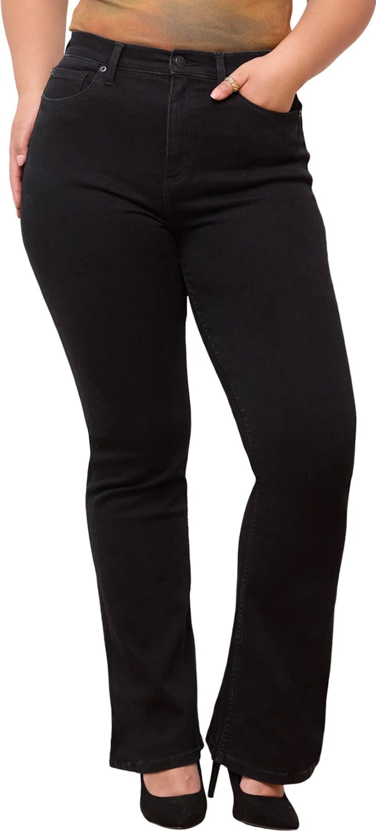 Product gallery image number 8 for product Classic 32 In High Boot Cut Jeans - Women's
