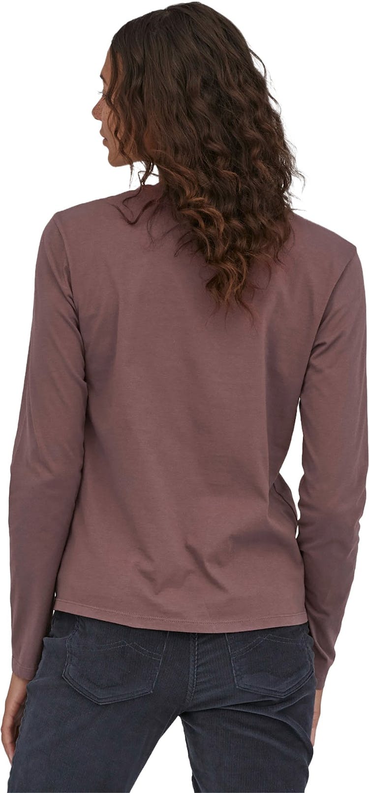 Product gallery image number 3 for product Long Sleeve Regenerative Organic Certified Cotton Tee - Women's