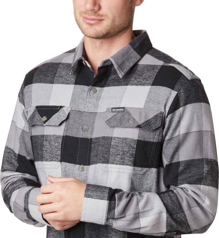 Product gallery image number 3 for product Flare Gun Stretch Flannel Shirt Big Size - Men's