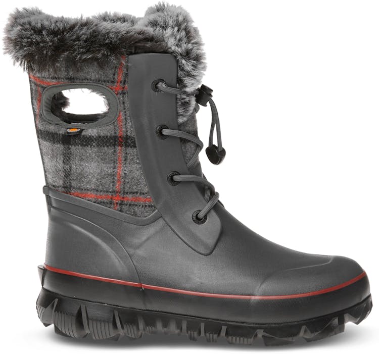Product gallery image number 1 for product Arcata II Cozy Plaid Winter Boots - Kids