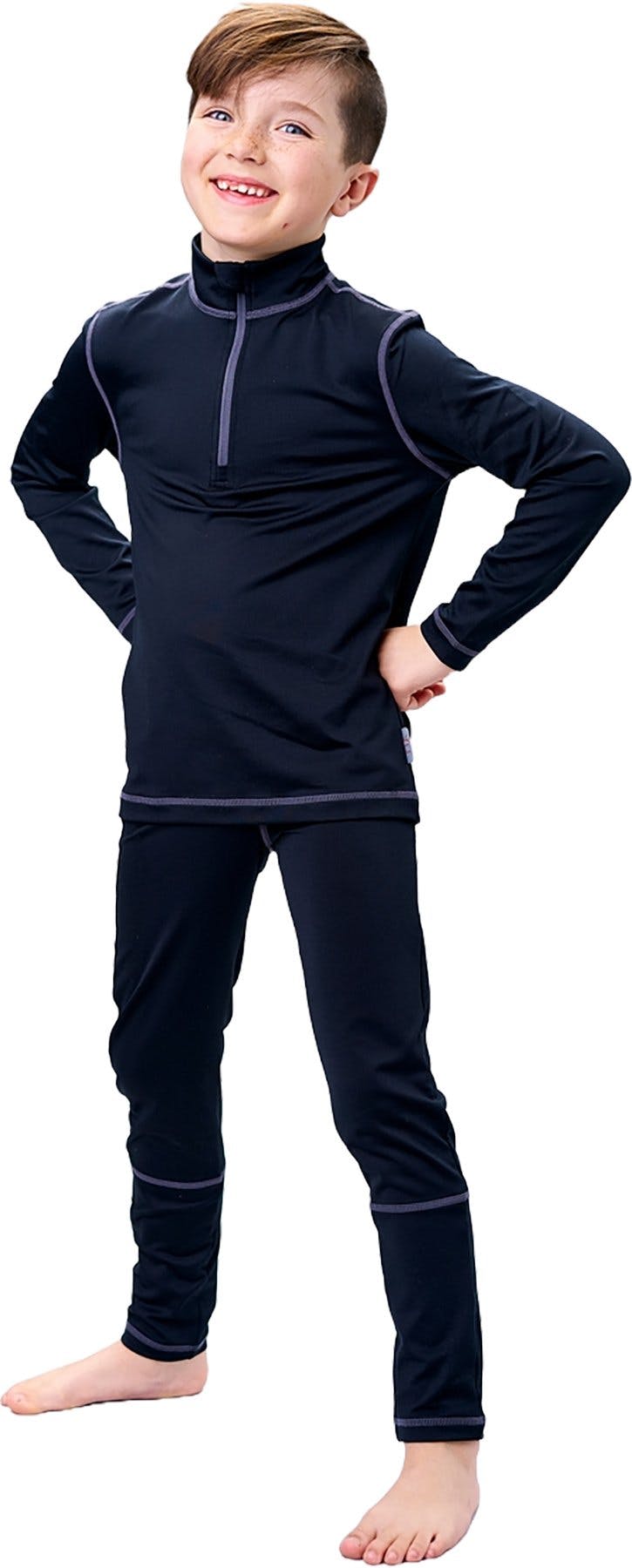Product gallery image number 1 for product Aegolius 1/2 Zip Midlayer Top - Kids