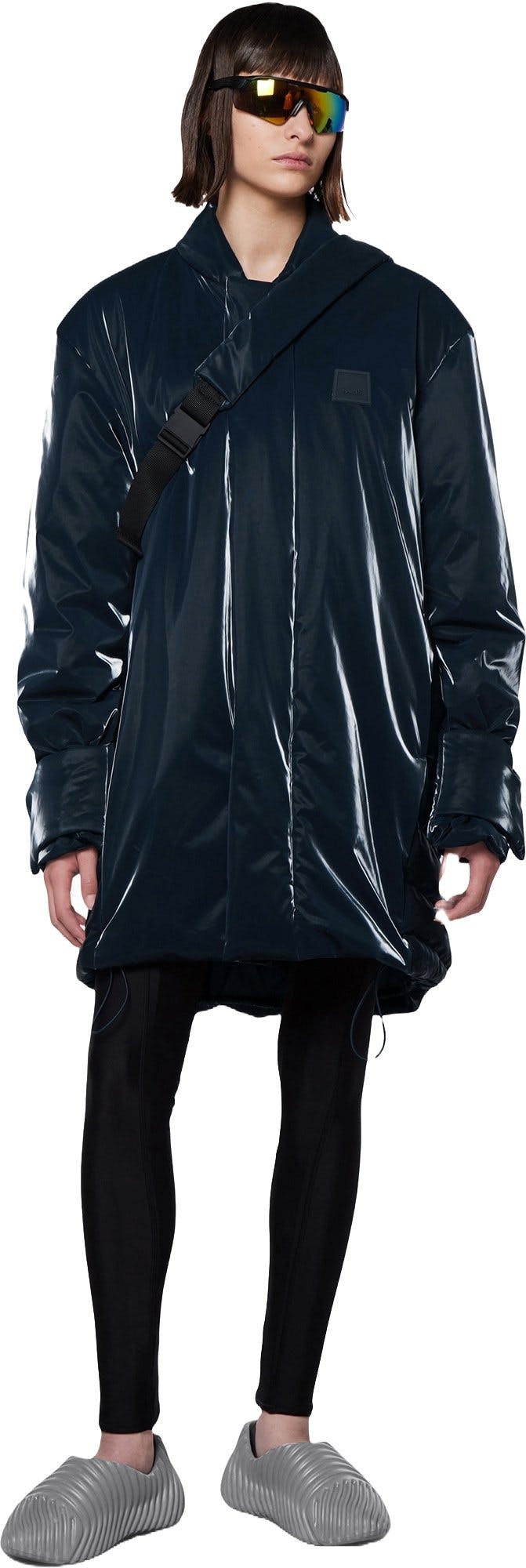 Product gallery image number 3 for product Loop Long Bomber Jacket - Unisex