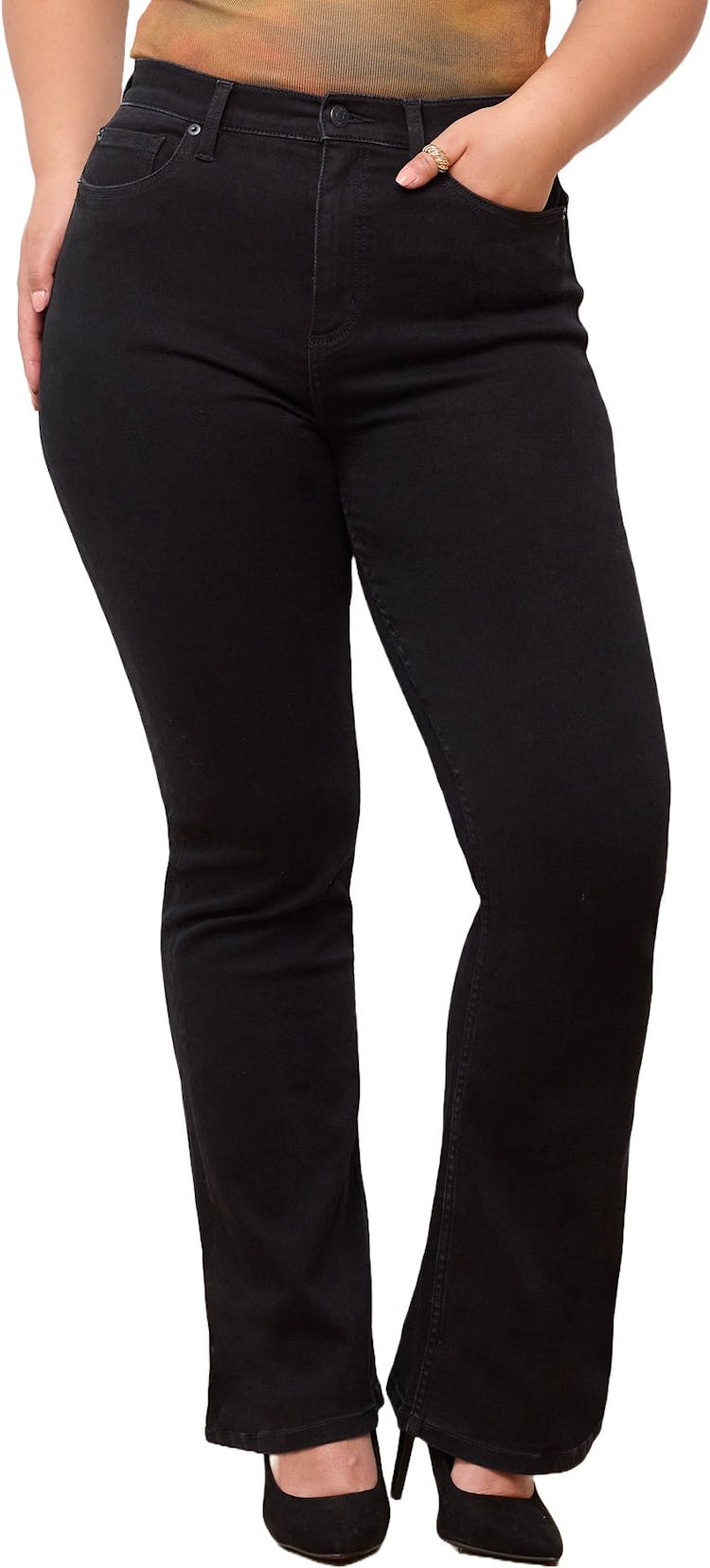 Product gallery image number 2 for product Classic 32 In High Boot Cut Jeans - Women's