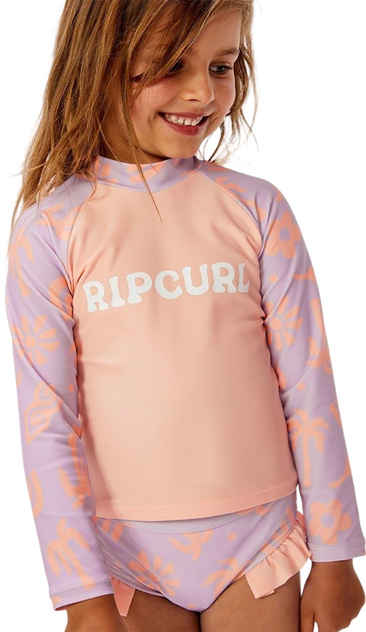 Product gallery image number 3 for product Low Tide Long Sleeve UV Swim Set - Girls