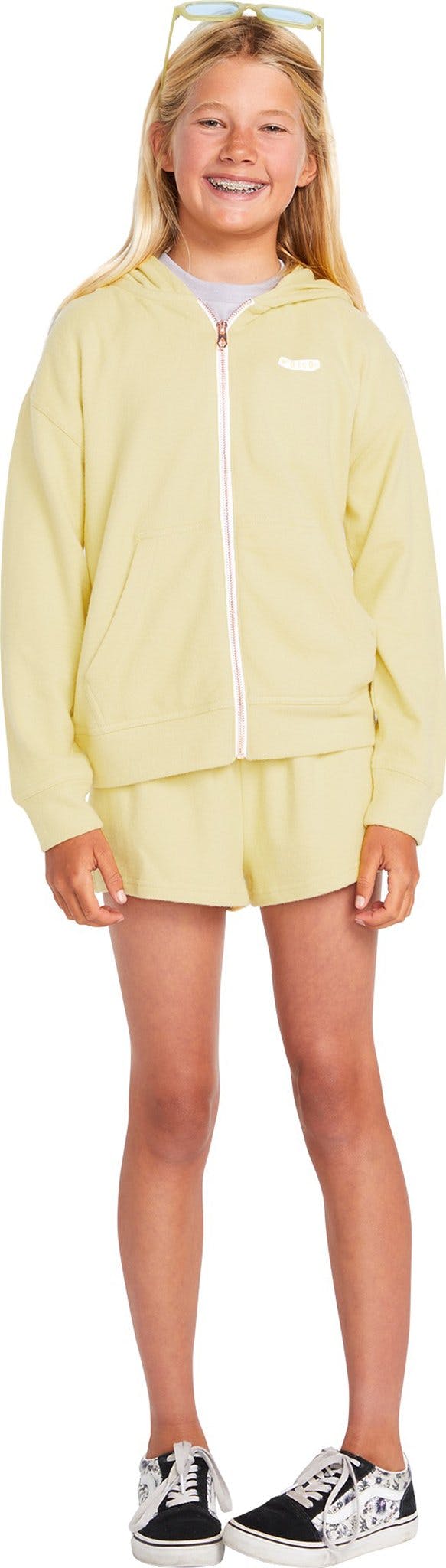 Product gallery image number 3 for product Lived In Lounge Zip Up Hoodie - Girl's
