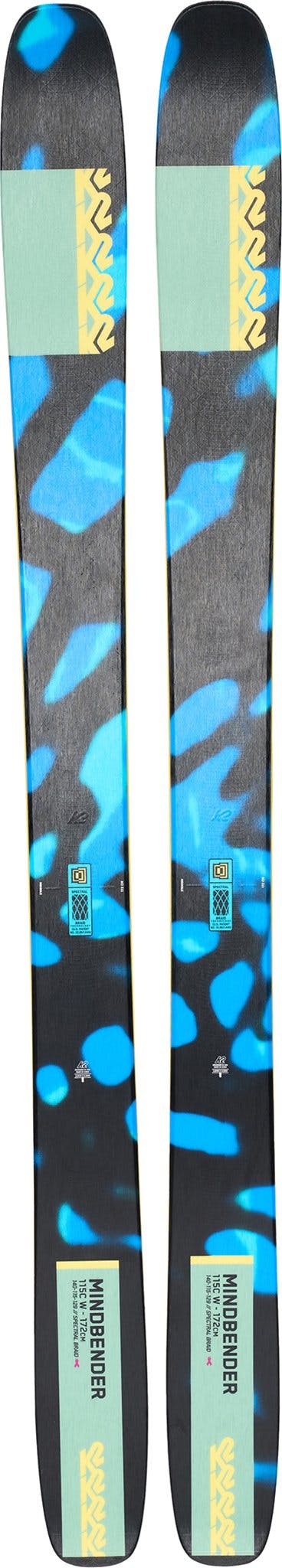 Product gallery image number 1 for product Mindbender 115C Skis - Women's