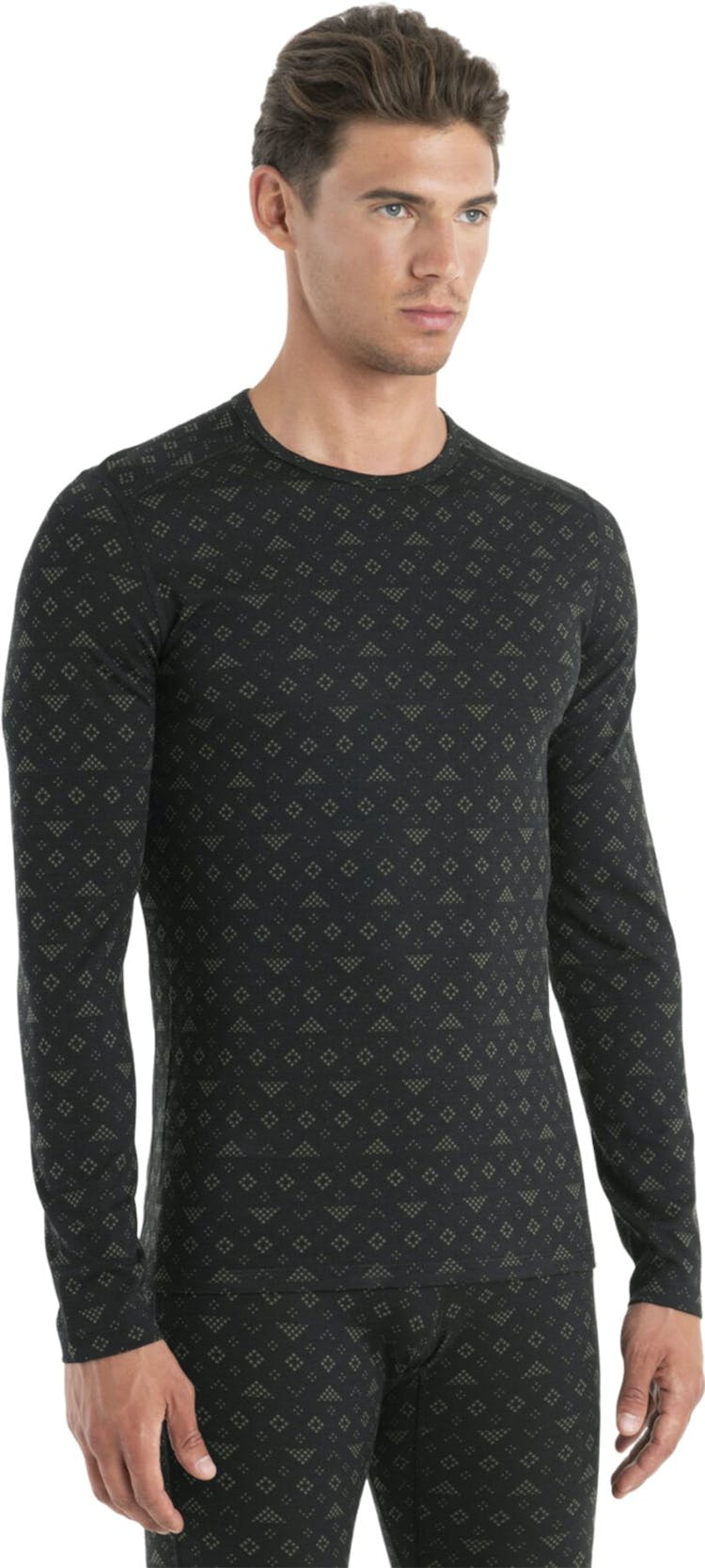 Product gallery image number 3 for product Merino 200 Oasis First Snow Long Sleeve Thermal Top - Men's