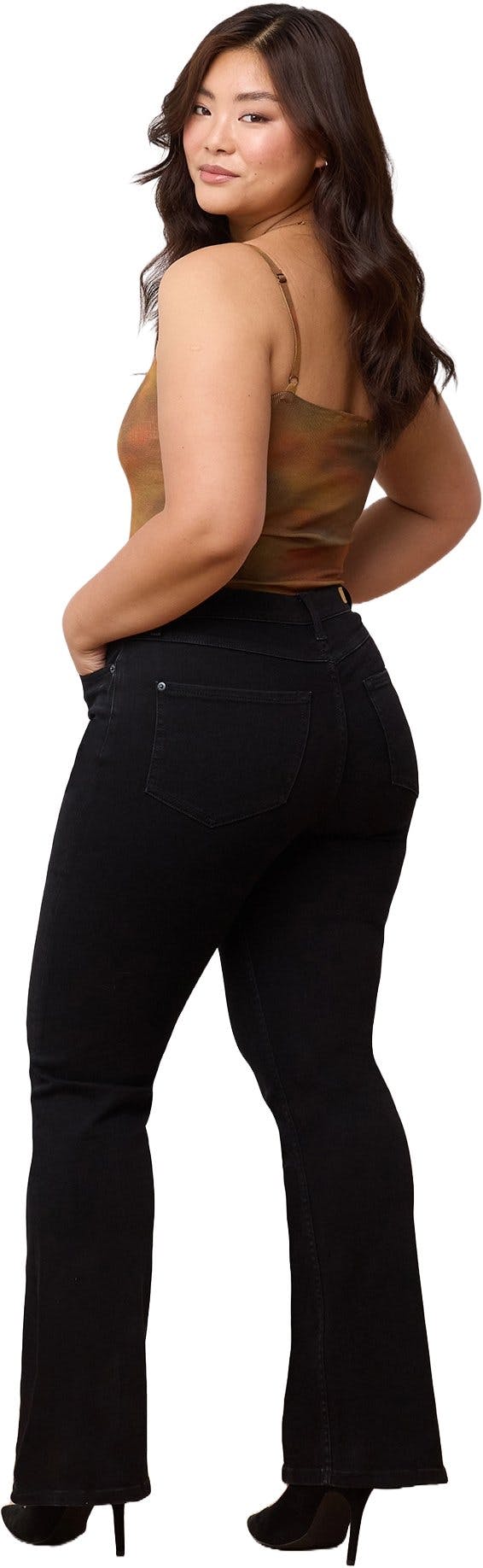 Product gallery image number 3 for product Classic 32 In High Boot Cut Jeans - Women's