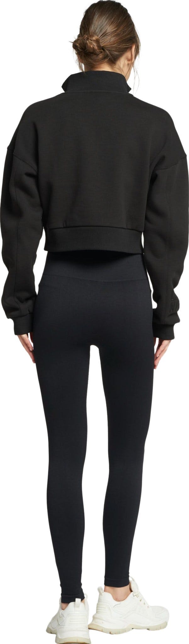 Product gallery image number 2 for product Yuki Cropped Zip Sweater - Women's