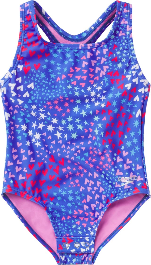 Product image for Printed Snapsuit One-Piece Swimsuit - Toddler Girls