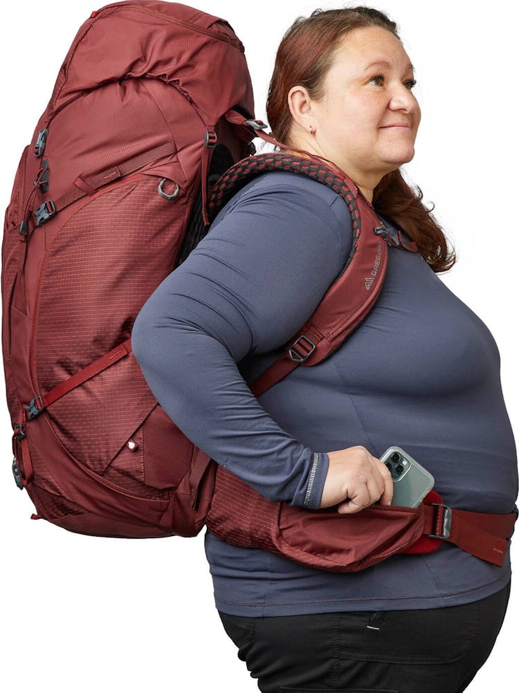 Product gallery image number 2 for product Kalmia Plus Size Backpack 60L - Women's