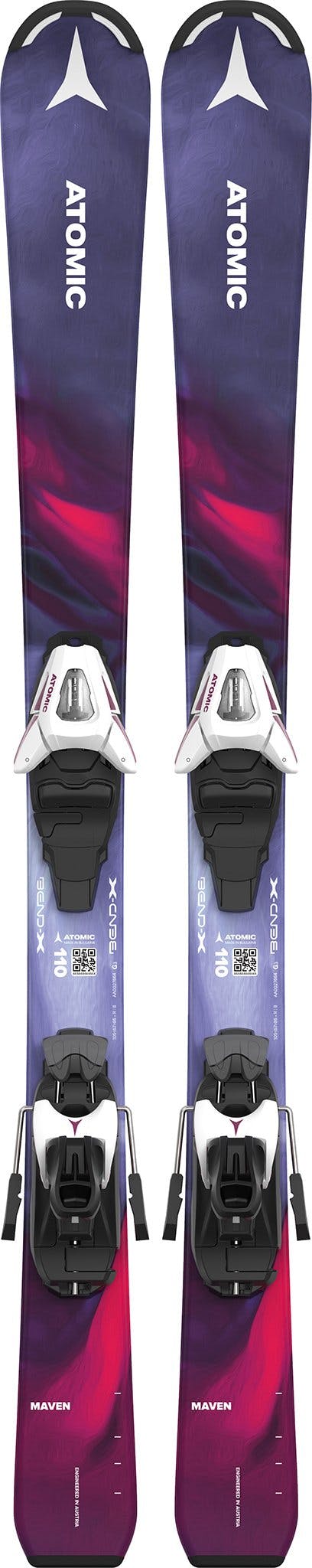Product image for Maven 100-120 Skis with C5 GW Ski Bindings - Girl
