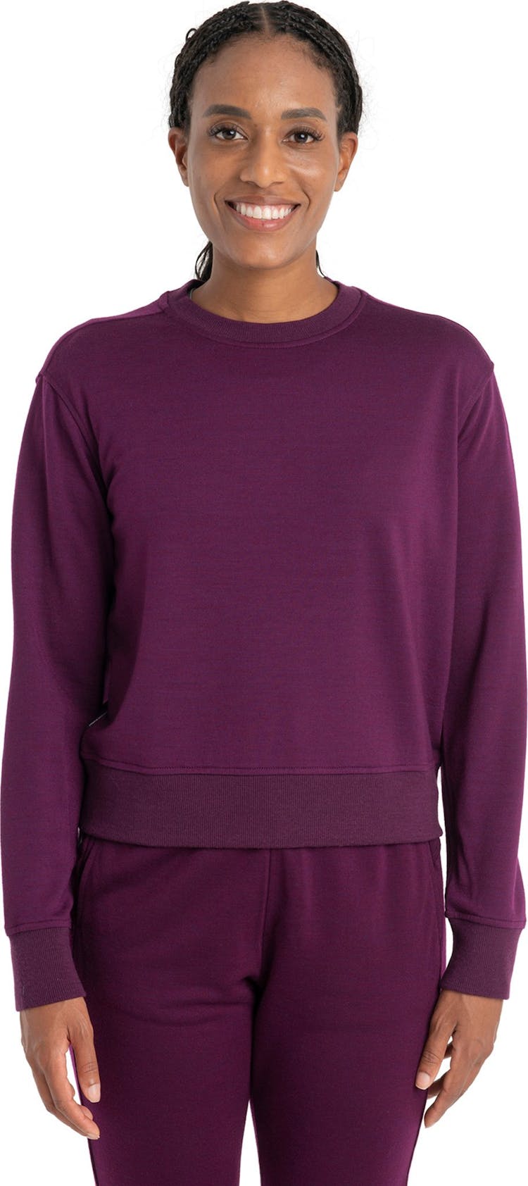 Product gallery image number 7 for product Crush II Merino Long Sleeve Sweatshirt - Women's