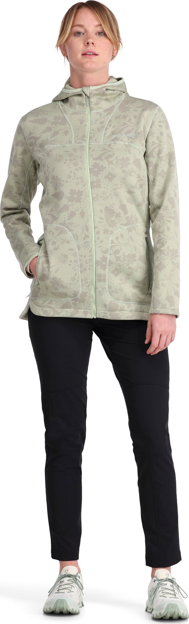 Product gallery image number 6 for product Sanne Outdoor Fleece Hooded Jacket - Women's