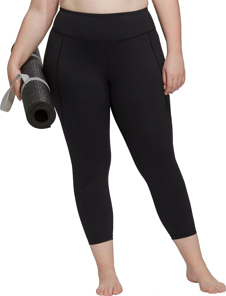 Product gallery image number 5 for product Yoga Studio Plus Size 7/8 Tights - Women's