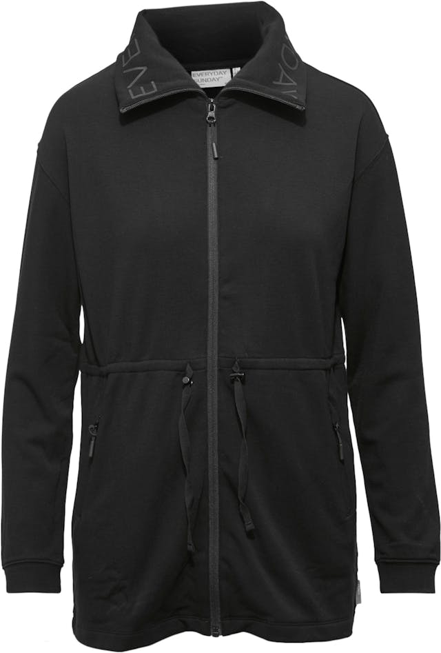 Product image for Front Zip Closure Brushed Knit Jacket - Women's