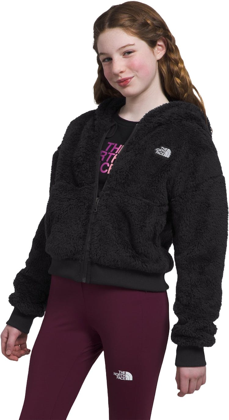 Product gallery image number 1 for product Suave Oso Full-Zip Hooded Jacket - Girls