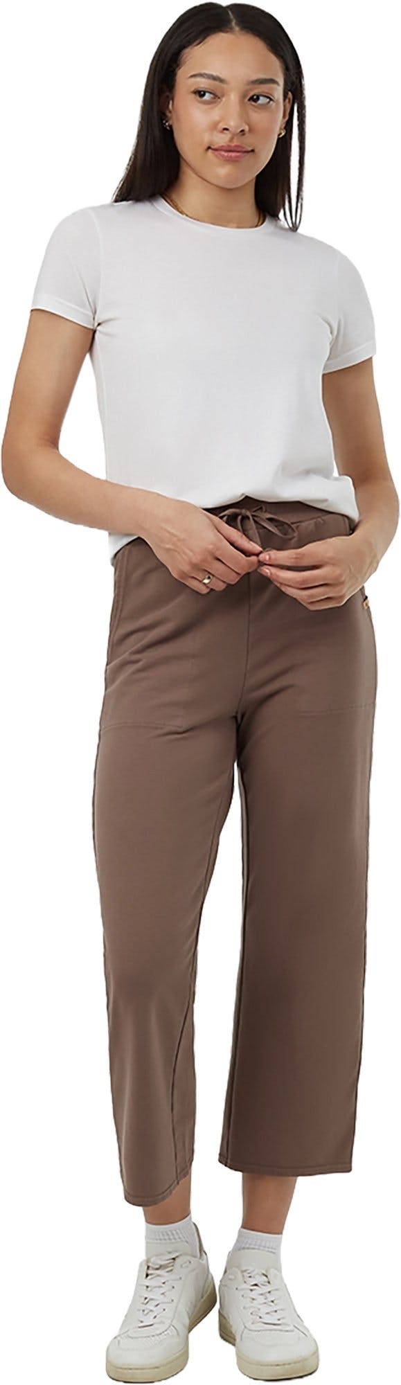 Product gallery image number 3 for product French Terry Wide Leg Sweatpant - Women's