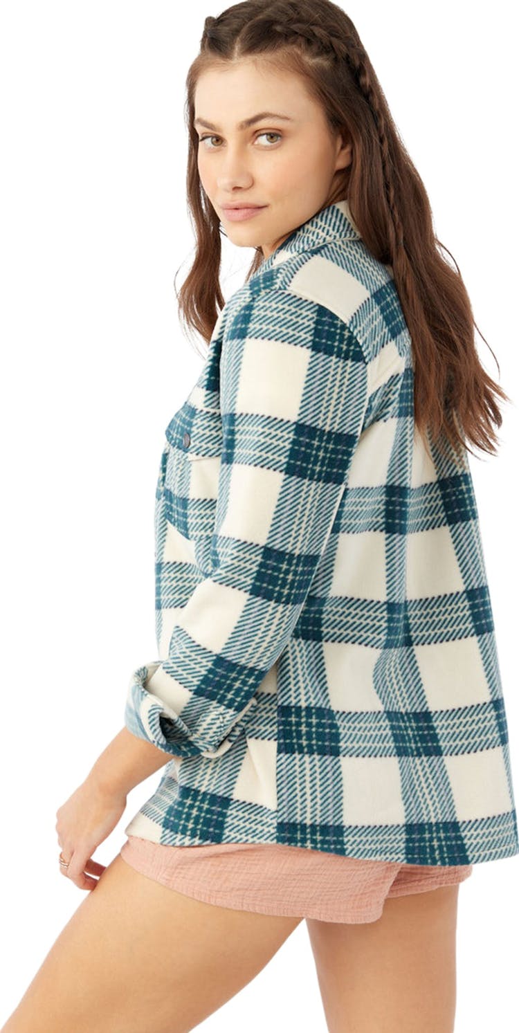 Product gallery image number 6 for product Zuma Superfleece Plaid Woven Shirt Jacket - Women's