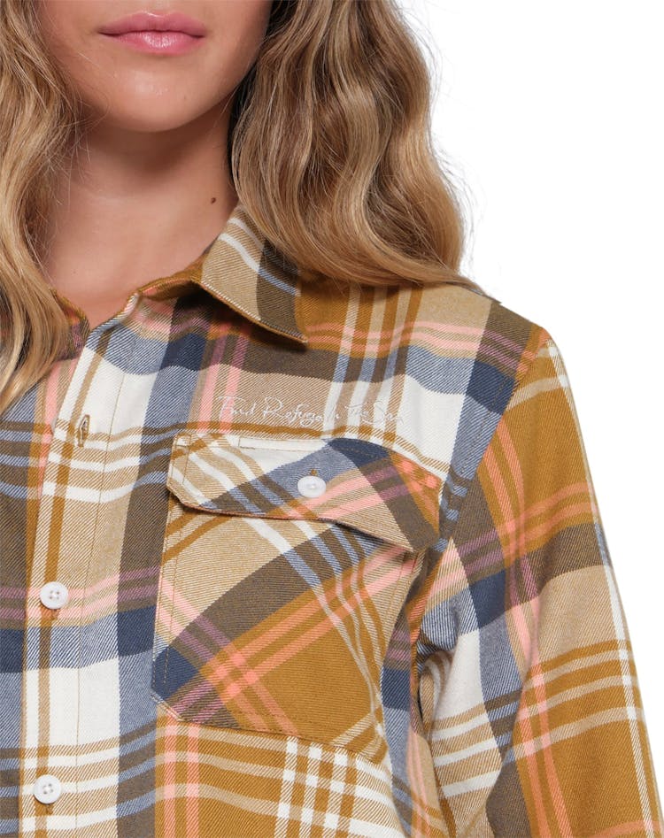 Product gallery image number 2 for product Golden Age Crop Flannel Shirt - Women's
