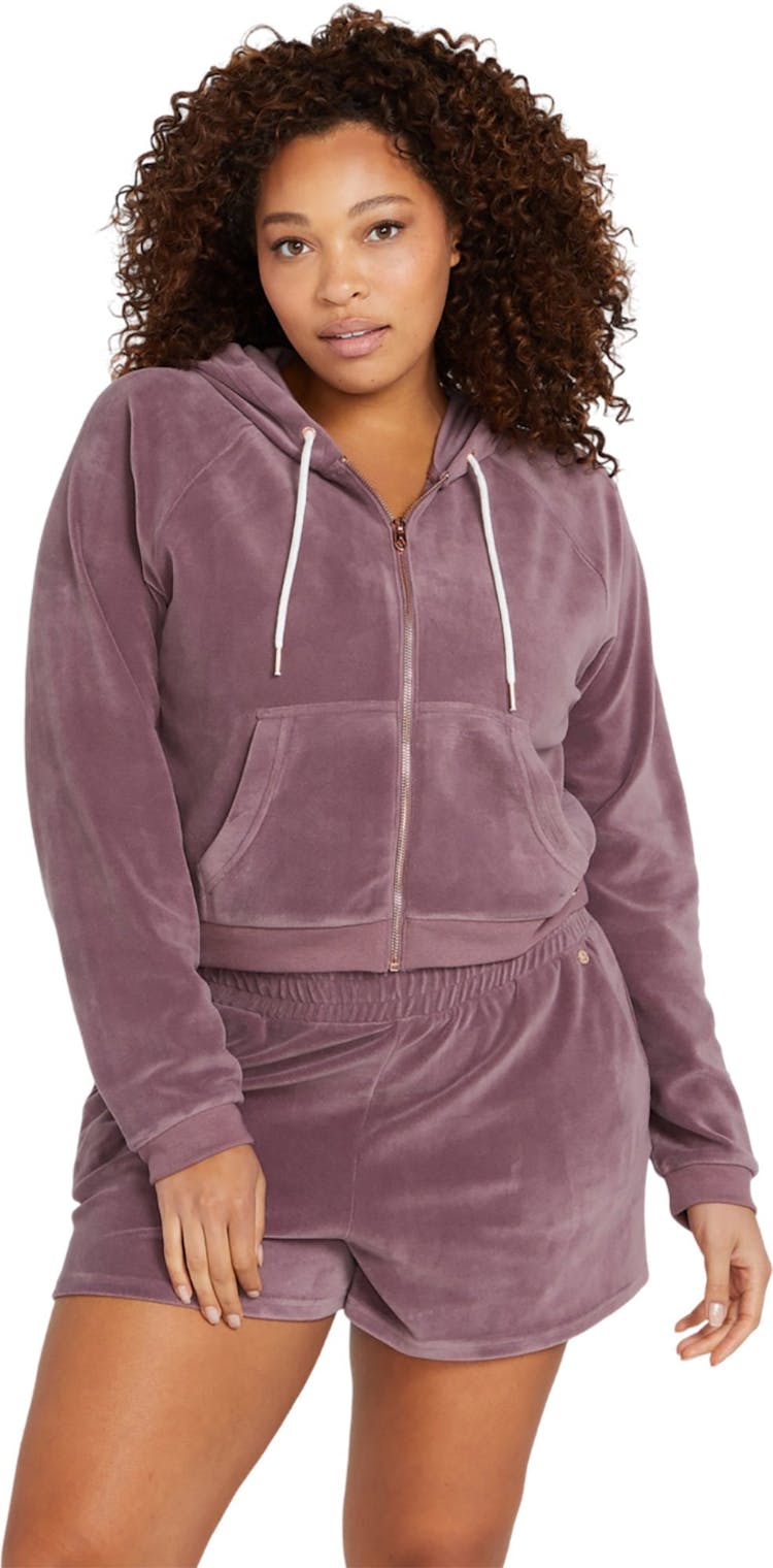 Product gallery image number 4 for product Lived In Lounge Velour Zip Jacket - Women's