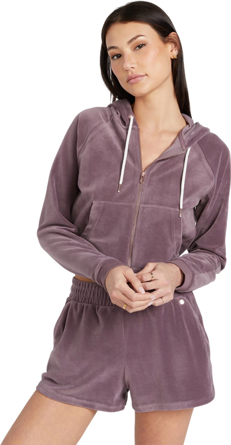 Product gallery image number 3 for product Lived In Lounge Velour Zip Jacket - Women's