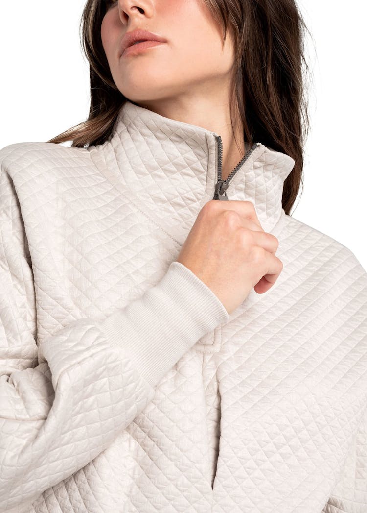 Product gallery image number 4 for product Quilted Air Layer Half Zip Top - Women's