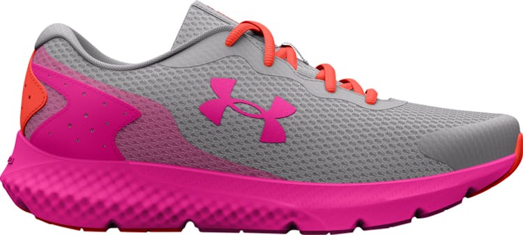 Product gallery image number 1 for product Grade School Charged Rogue 3 Running Shoes - Girls