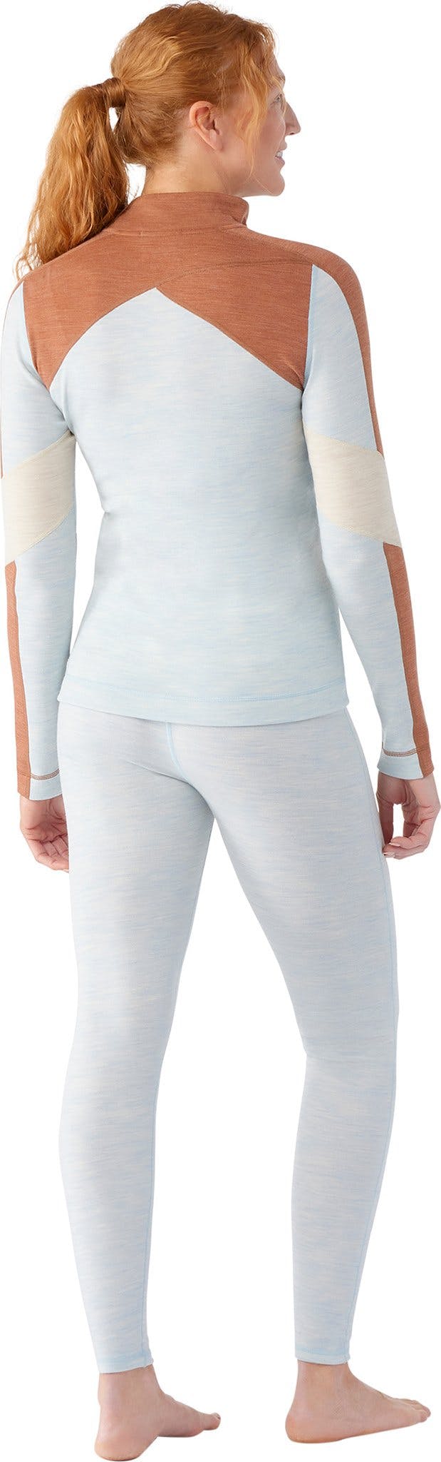 Product gallery image number 2 for product Classic Thermal Merino Base Layer Colorblock 1/4 Zip Boxed - Women's
