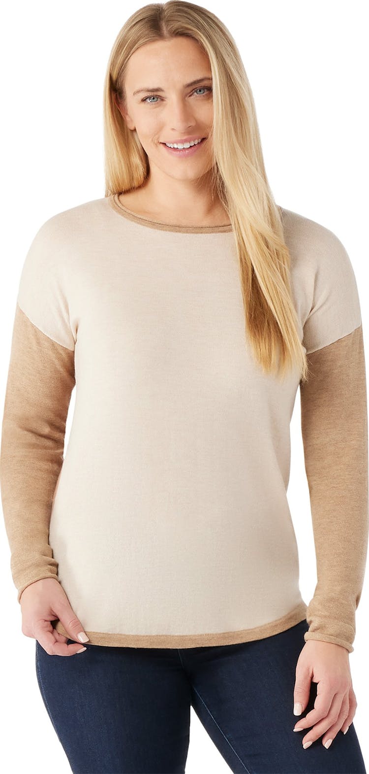 Product gallery image number 2 for product Shadow Pine Colorblock Sweater - Women's