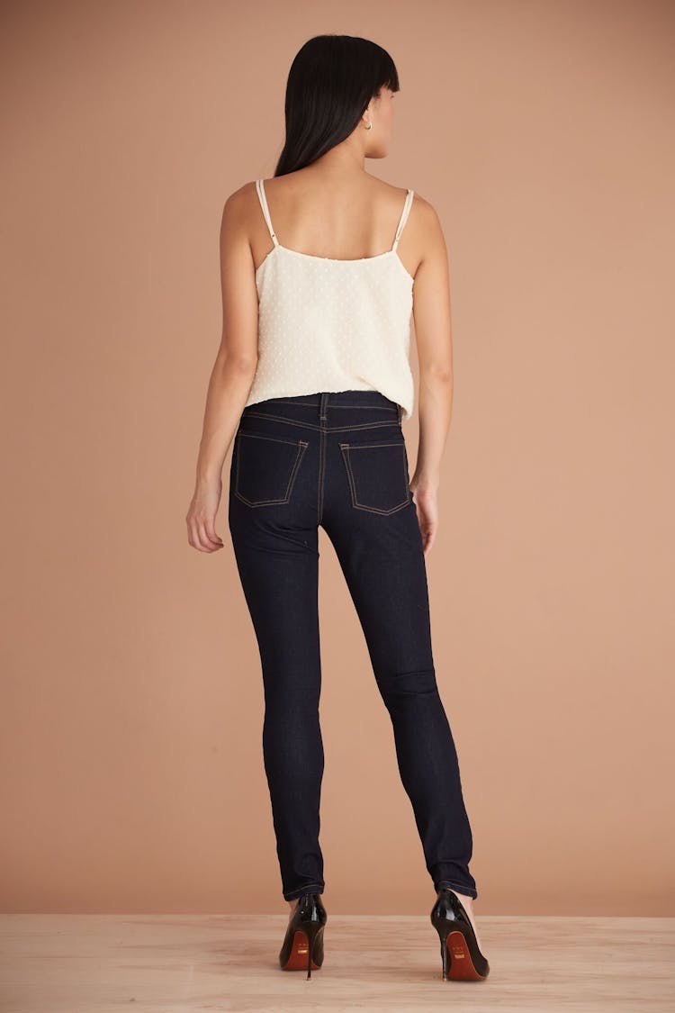Product gallery image number 5 for product Rachel Rise Skinny Jeans 30" - Women's