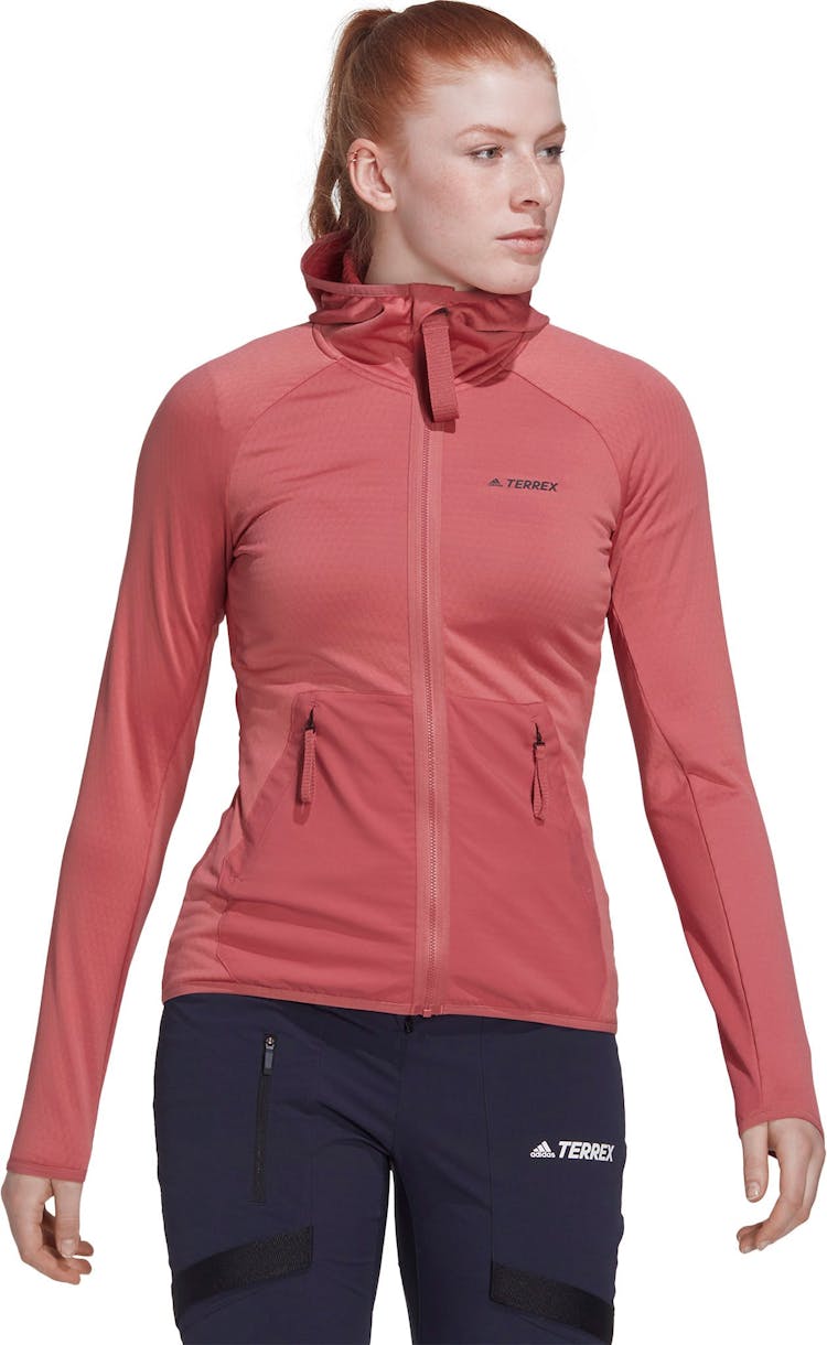Product gallery image number 2 for product Terrex Tech Fleece Hooded Hiking Sweatshirt - Women's