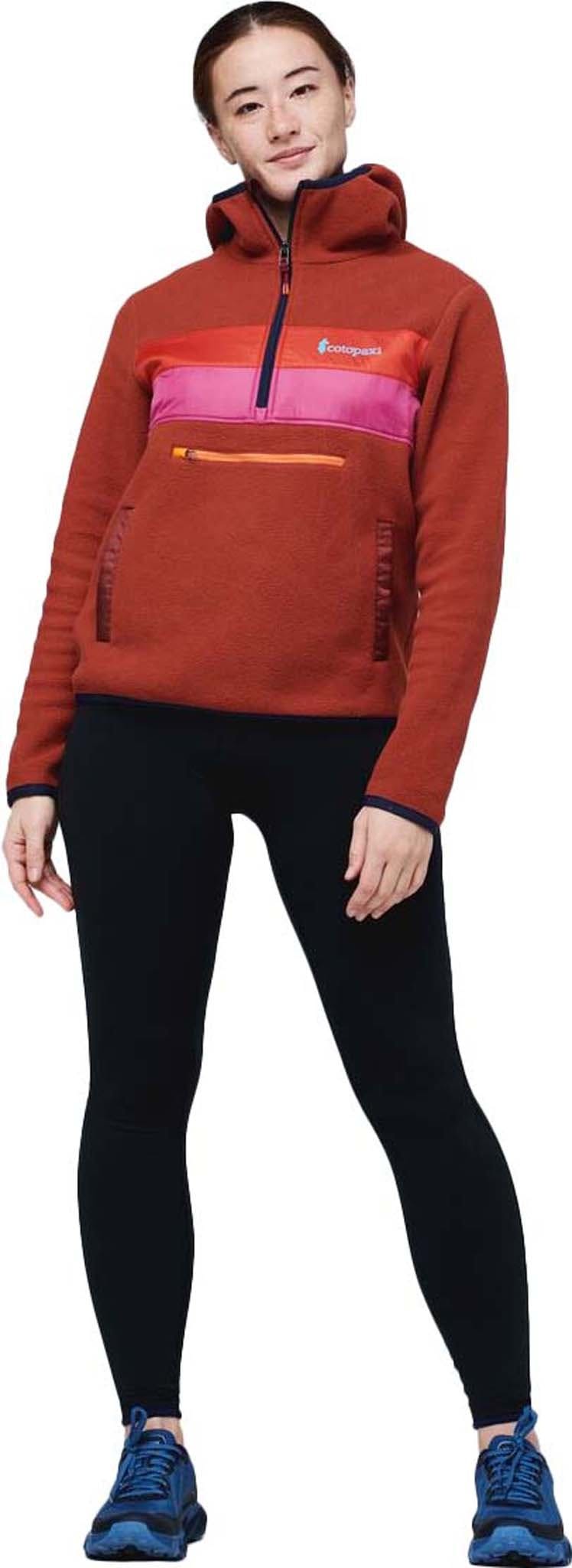 Product gallery image number 3 for product Teca Fleece Hooded Half-Zip Pullover - Women's