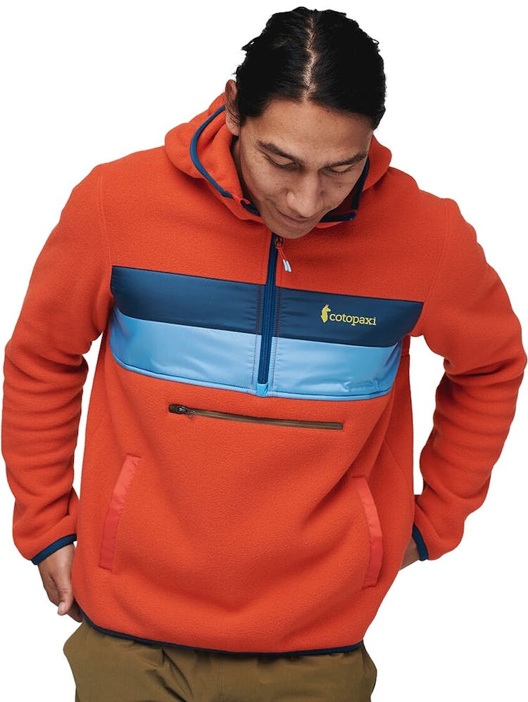 Product gallery image number 3 for product Teca Fleece Hooded Half-Zip Pullover - Men's