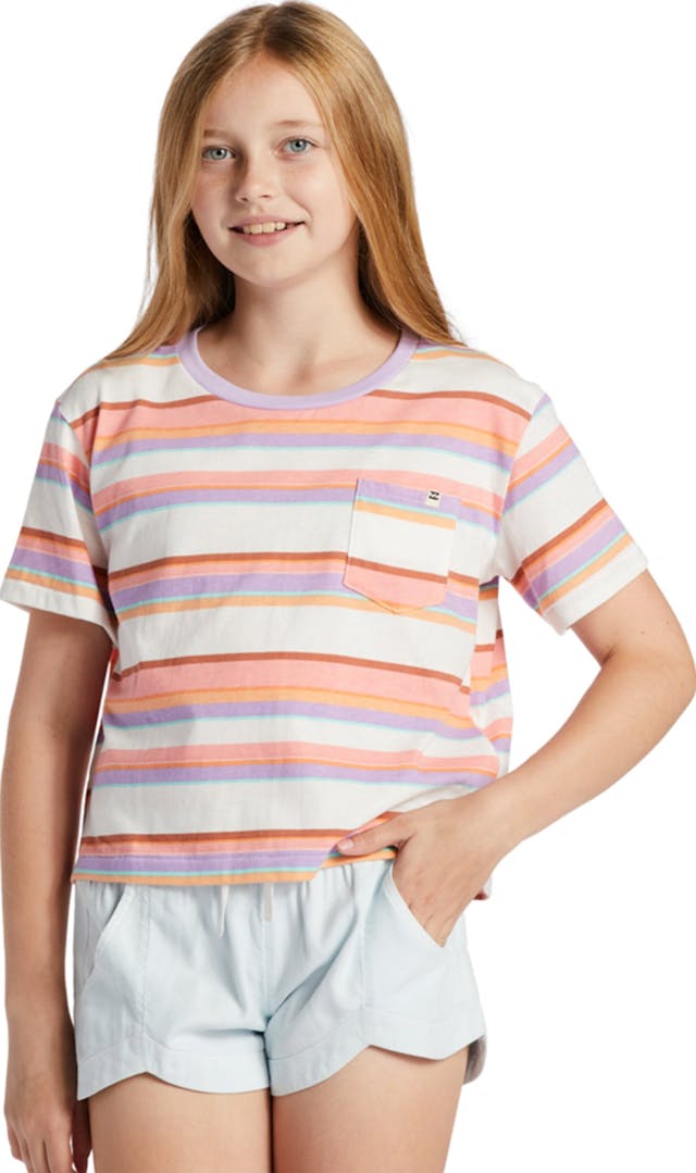Product image for Surf Days Pocket T-Shirt - Girls