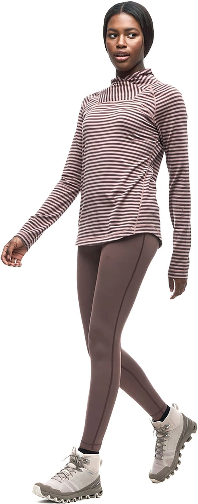 Product gallery image number 2 for product Strika Long Sleeve Crossover Collar Sweater - Women's