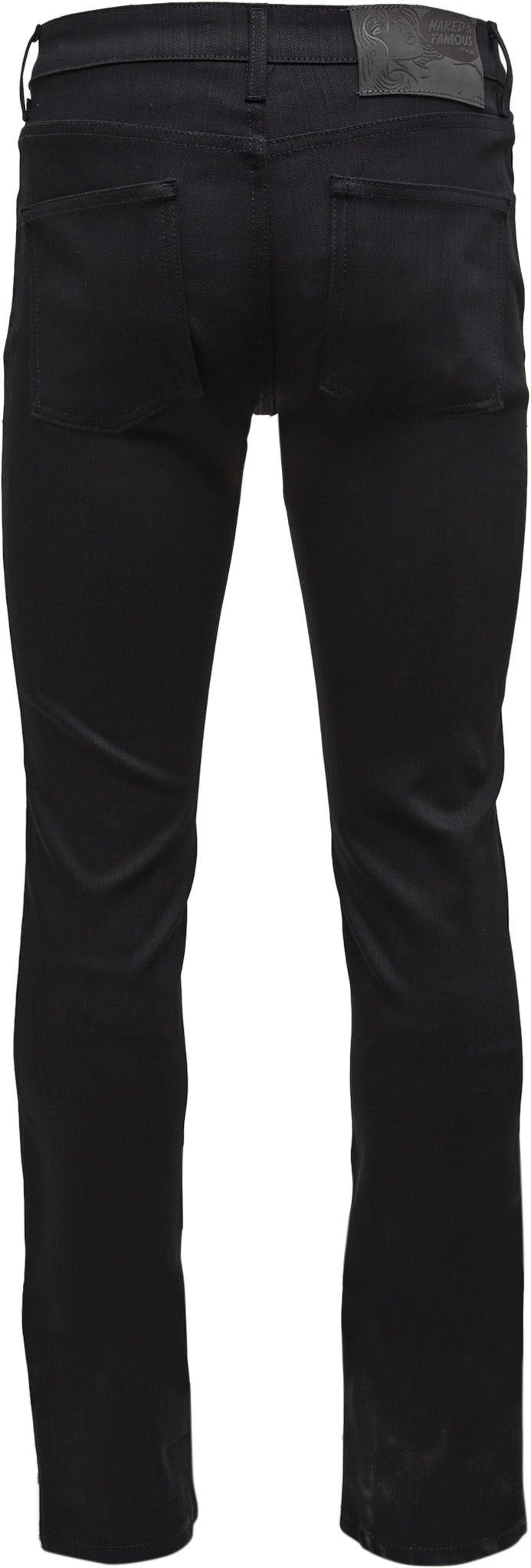 Product gallery image number 4 for product Skinny Guy Jeans - Black Power Stretch - Men's