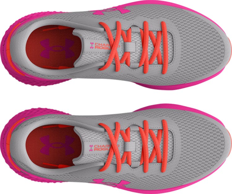Product gallery image number 3 for product Grade School Charged Rogue 3 Running Shoes - Girls