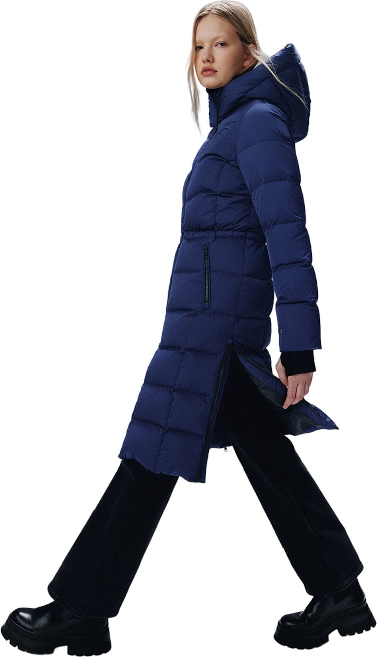 Numéro de l'image de la galerie de produits 6 pour le produit Manteau semi-ajusté en duvet radiant avec capuchon Liv - Femme