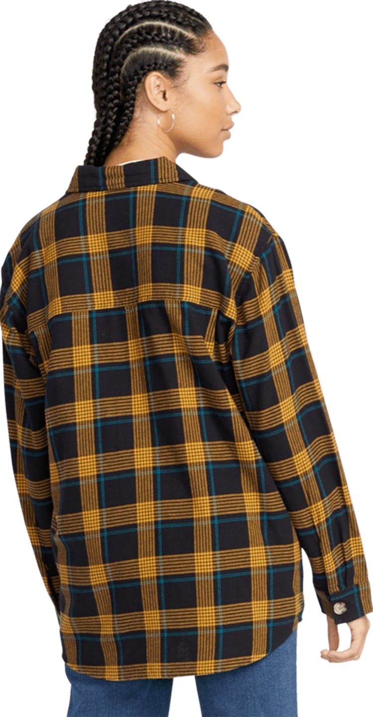 Product gallery image number 3 for product Oversize Me Long Sleeve Flannel Shirt - Women's