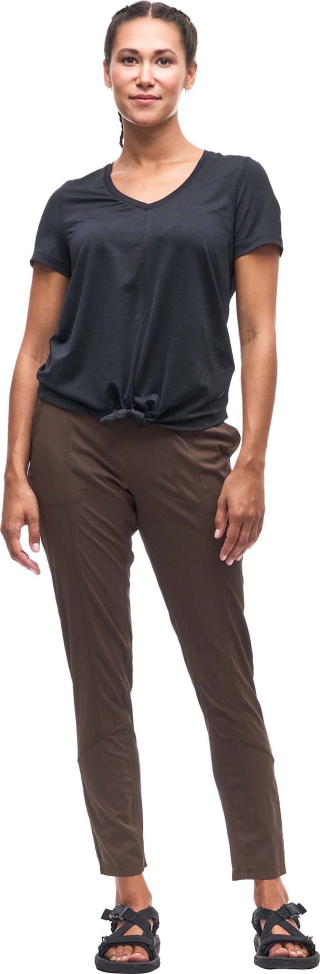 Image de produit pour Pantalon à taille régulière et à jambe droite Matkailu IV - Femme