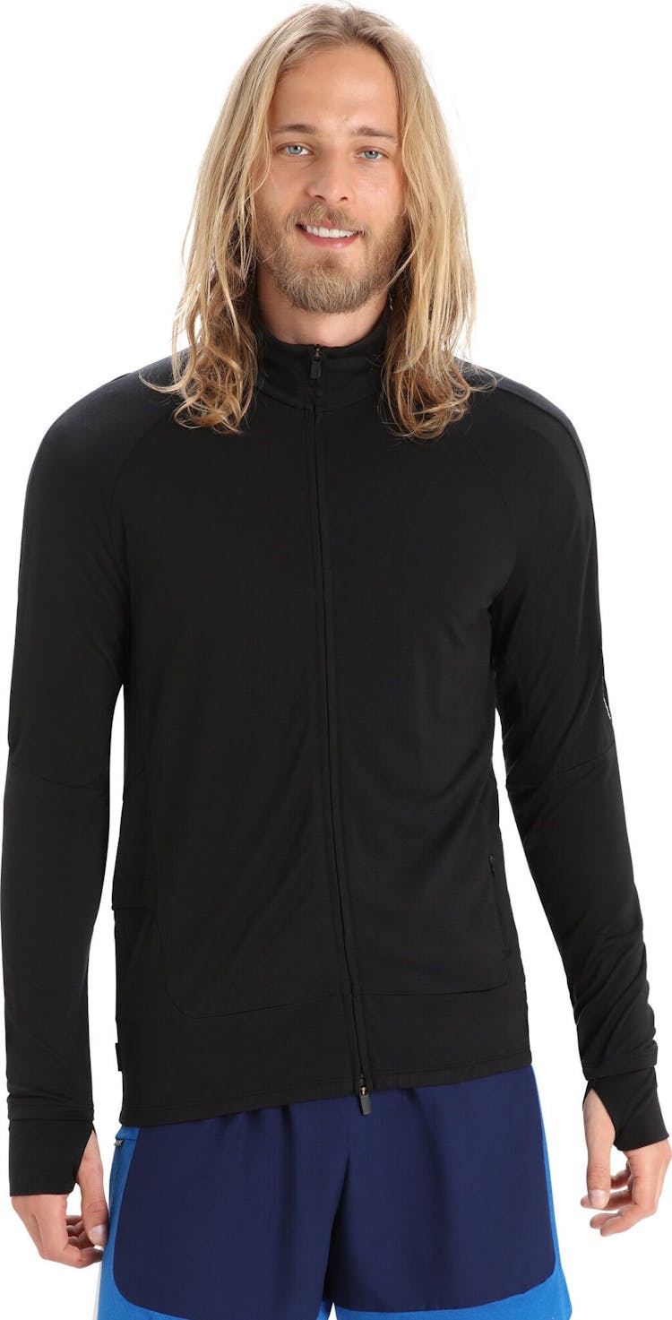 Product gallery image number 4 for product ZoneKnit Merino Long Sleeve Zip Top - Men's