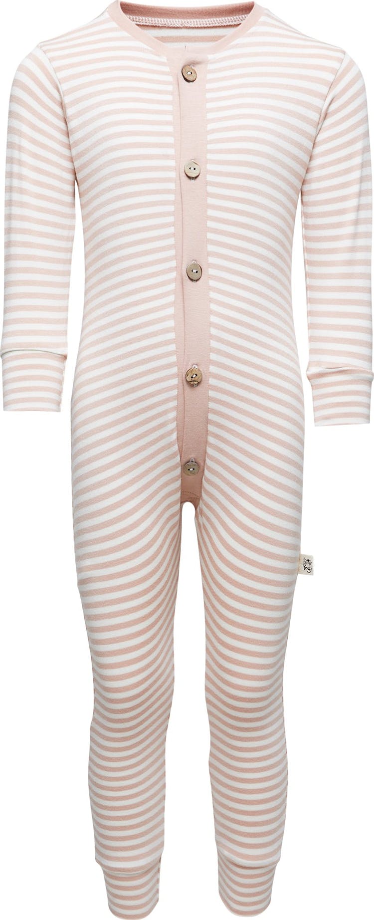 Product gallery image number 1 for product Stripes Long Romper - Baby